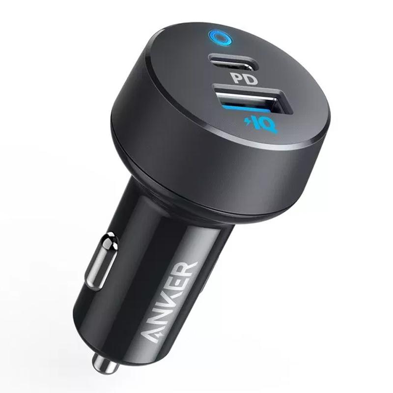 Anker PowerDrive PD 2 Car Charger 18W IQ USBC and USB Ports £14.99