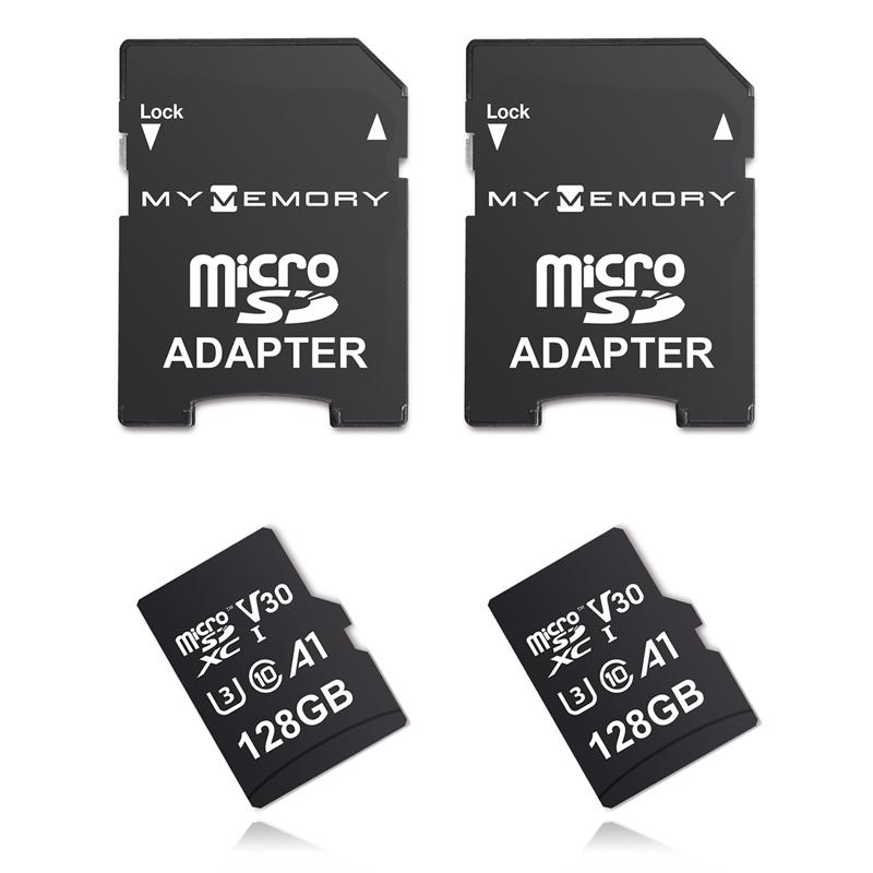 MyMemory 128GB V30 PRO Micro SD Card (SDXC) A1 UHS1 U3 + Adapter