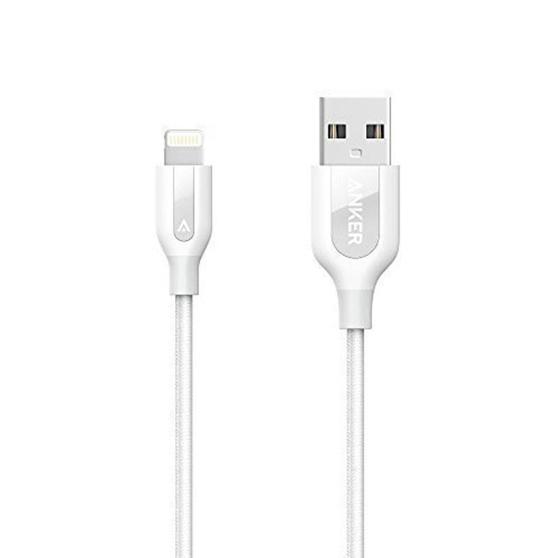 Anker PowerLine+ Lightning Cable White £11.99 Free Delivery MyMemory