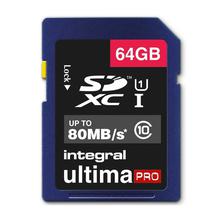 Integral 64GB Ultima PRO SD Card (SDXC) - 80MB/s