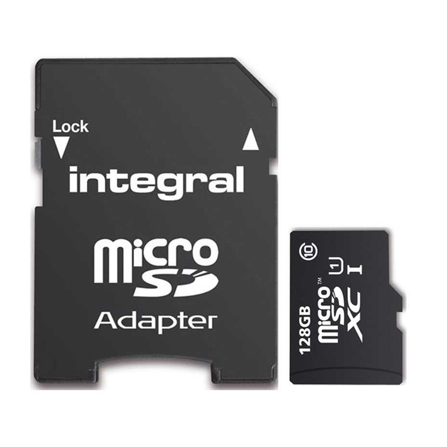 Integral 128GB UltimaPRO Micro SD Card (SDXC) + Adapter 80MB/s £19.99