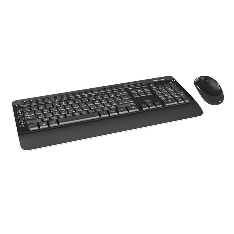 Microsoft Wireless Desktop 3050 Keyboard 128bit Encryption and Blue Track Optical Mouse £48.99
