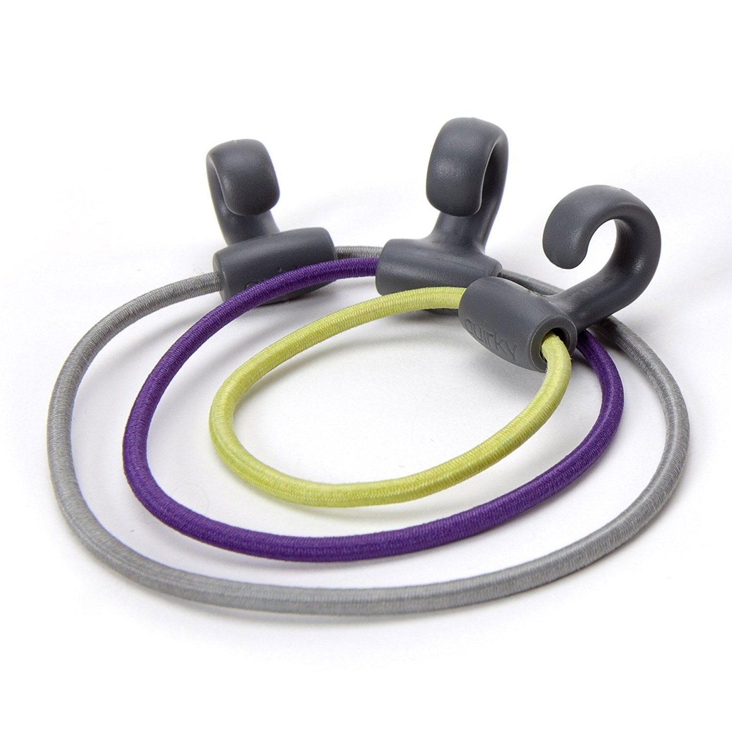 Quirky Bandits Rubber Bands with Hooks 10 Pack MultiColoured £7.97