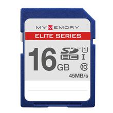 MyMemory 16GB Elite SD Card (SDHC) - 45MB/s