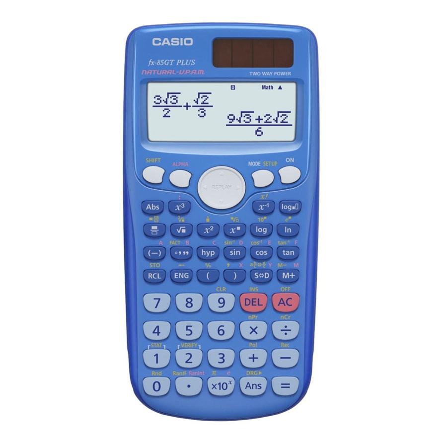 Casio Scientific Calculator - Blue £13.49 - Free Delivery ...