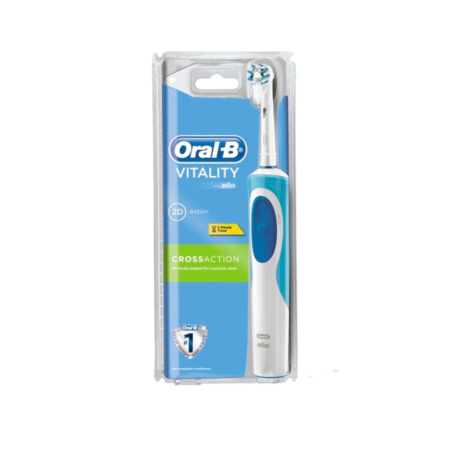 OralB PRO Vitality Cross Action Rechargeable Electric Toothbrush £18.